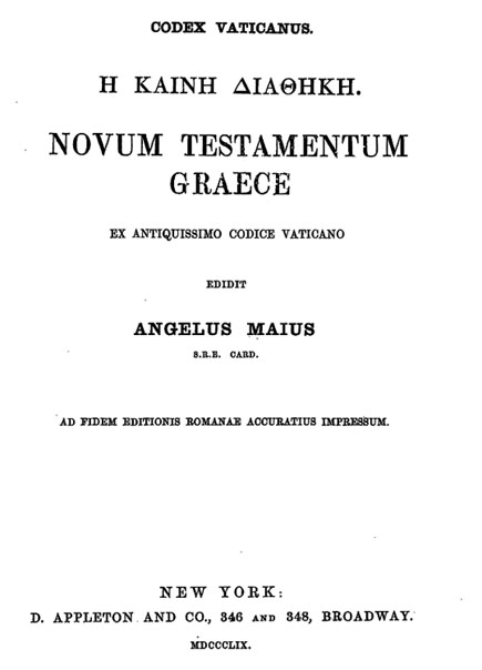 Codex Vaticanus
